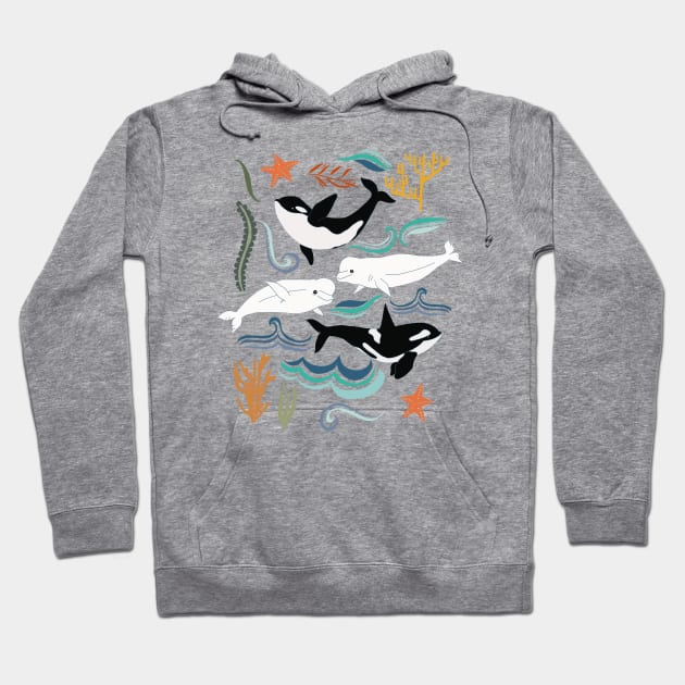 Canadian Whale Watching Hoodie by tangerinetane